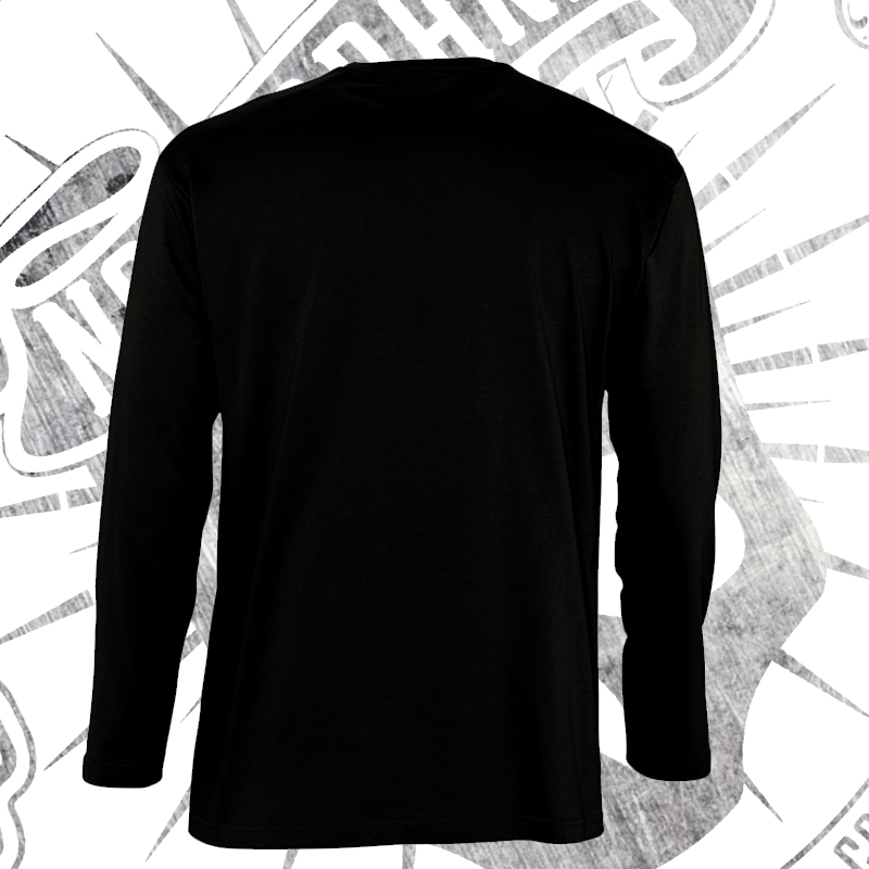 Camiseta Negra de Manga Larga para Bebés - Prenda de algodón 100%, cómoda,  Suave, cálida y Tacto Agradable