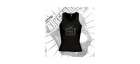 Camiseta Espalda Nadadora Niña (Negra)
