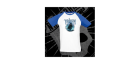 Camiseta Manga Corta Baseball Hombre (Manga Azul)