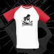 Camiseta Manga Corta Baseball Hombre (Manga Roja)