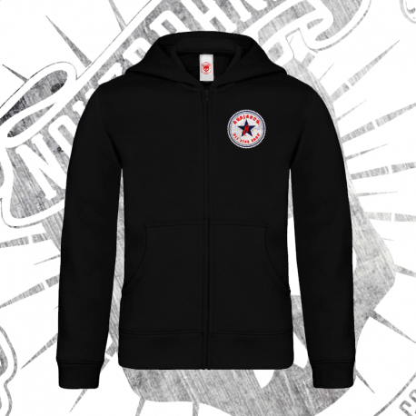sudadera cremallera niño