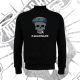 Sudadera con Cremallera Unisex (Negra)