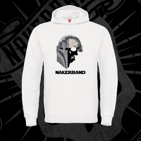 Sudadera con Capucha Unisex (Blanca)