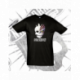 Camiseta Manga Corta Hombre diseño calavera Bleach (Negra)