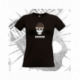 Camiseta Manga Corta Mujer (Negra)