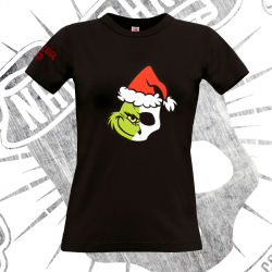 Camiseta Manga Corta Mujer Navidad - Grinch 3
